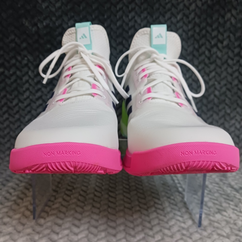 Adidas Crazyflight Mid White Purple Pink Women's Volleyball Shoes Size 10.5 - Picture 4 of 14
